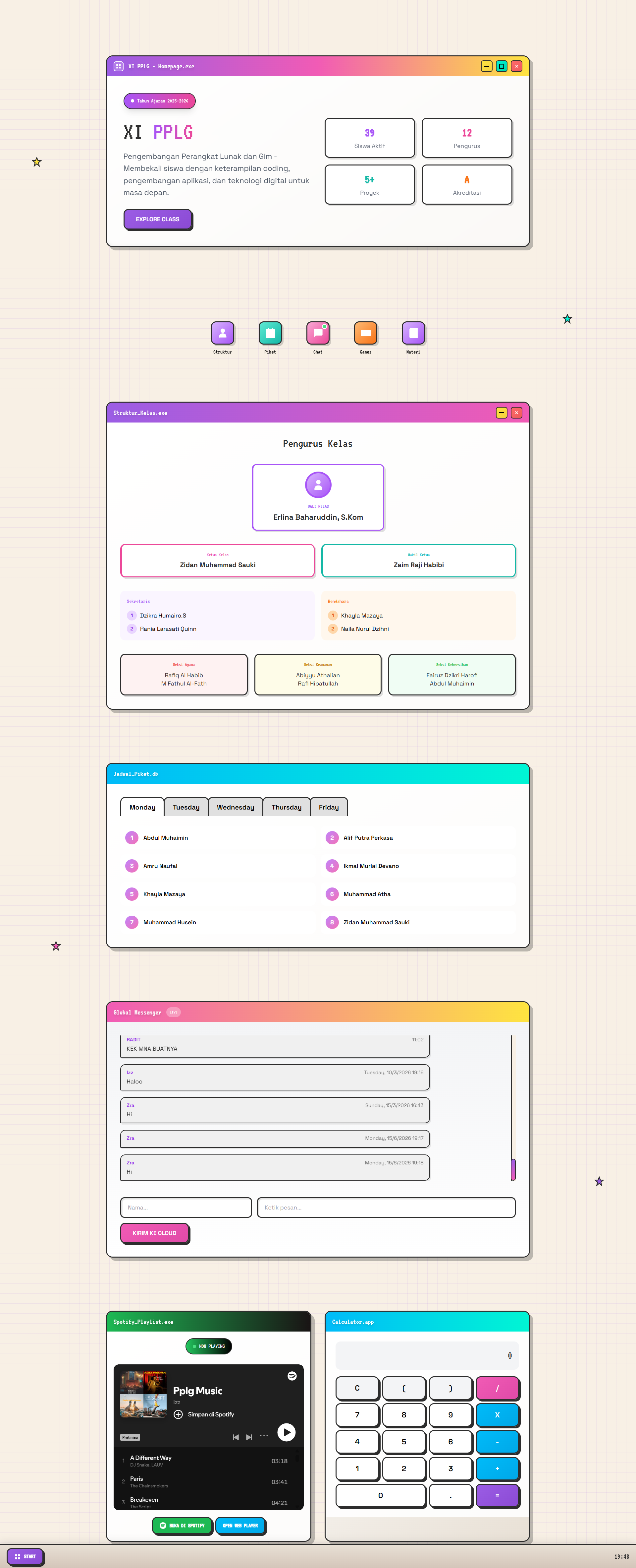 Web Kelas project