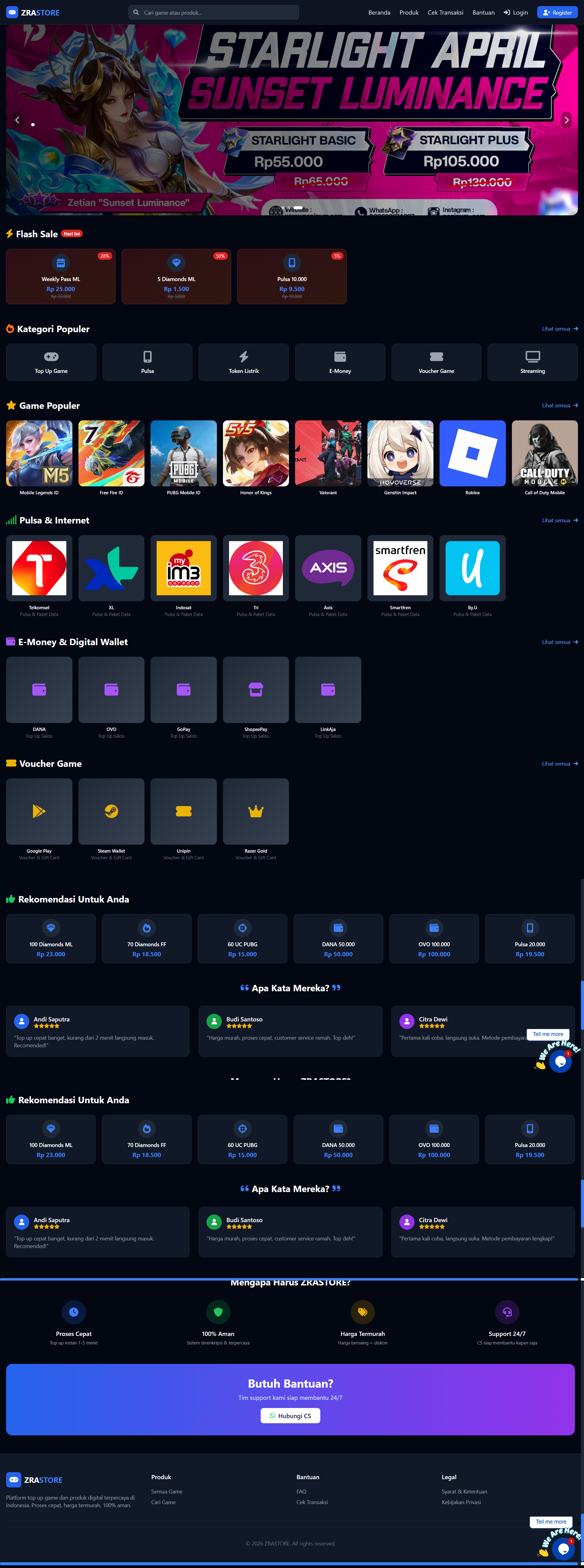 Website Store project